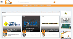 Desktop Screenshot of firmeconstructii.ro